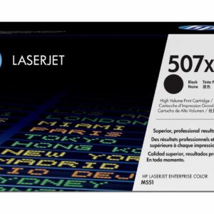 HP 507X High Yield Black Original LaserJet Toner Cartridge