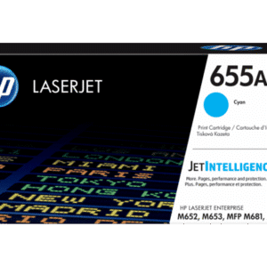 HP 655A Cyan Original Laserjet Toner Cartridge
