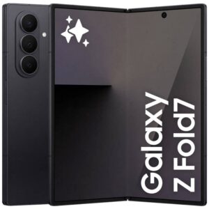 Samsung Galaxy Z Fold7 5G 512GB - Jet Black*AU STOCK*, 8.0', QXGA+, 120Hz, 12GB/512GB, 200MP/10MP, Single + eSIM, 4400mAh, 2 Years Warranty
