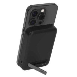 Belkin BoostCharge Pro 10k mAh Magnetic Power Bank With Qi2 + USB-C Cable (1M) - Black (BPD008BTBK),15W,2xUSB-C,Overcharge Protection,2 Years Warranty