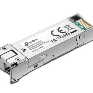 TP-Link 1000Base-BX WDM Bi-Directional SFP Module (TL-SM321B-2) TX: 1310nm, RX: 1550nm, Up To 2KM Transmission Distance, LC Simplex