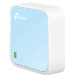 TP-Link TL-WR802N N300 Wireless N Nano Router 2.4GHz 300Mbps 1x100Mbps LAN/WAN 1xMicro USB 802.11bgn Built-in Antenna Pocket Size Travel Router
