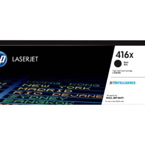 HP 416X Black Toner - High Yield - Approx 7.5K Pages - M454, M479, M455, M480 Models