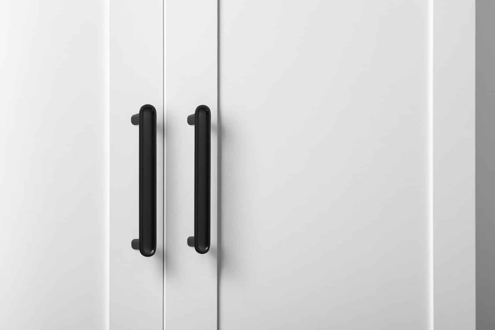 STOCKHOLM UNIVERSAL STORAGE CUPBOARD - HAMPTONS - DECO BLACK HANDLE - Image 3