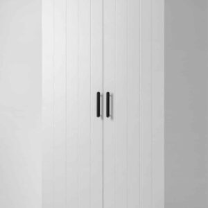 STOCKHOLM UNIVERSAL STORAGE CUPBOARD - VJ PANEL - DECO BLACK HANDLE