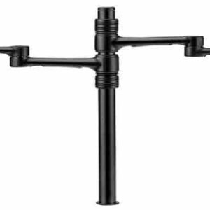 Atdec Dual display monitor arm AFS-AT-DC BLACK 1 x AF-AT-B 525mm long pole with 422mm articulated arm + 1 x AF-AA-B Accessory monitor arm for AF-AT