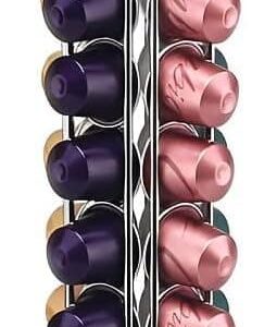 Coffee Pods Holder Storage Compatible with 40 Nespresso Pods