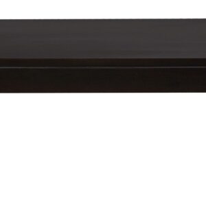 Amsterdam Solid Mahogany Timber Coffee Table (Chocolate)