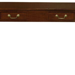 Straight Leg Sofa/Hall Table (Mahogany) - 2 drawer