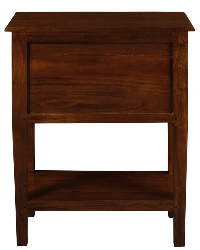 Tasmania 3 Drawer Sofa Table - Mahogany - Image 4