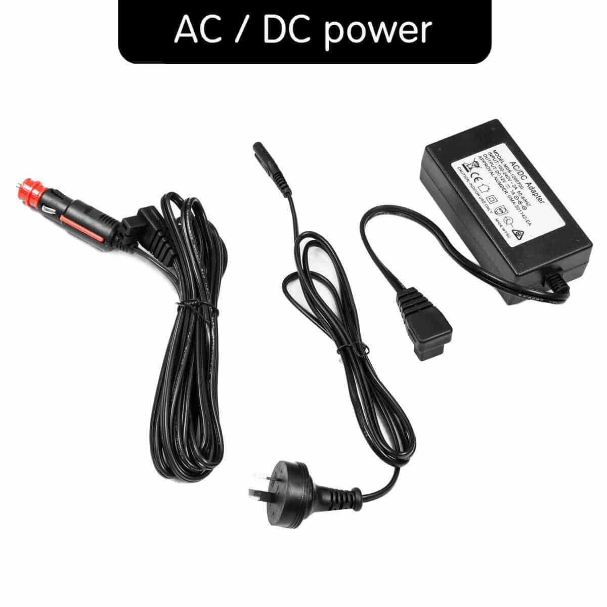 Kolner 20l Portable Fridge Freezer Cooler 12/24/240v Camping Refrigerator Black - Image 6