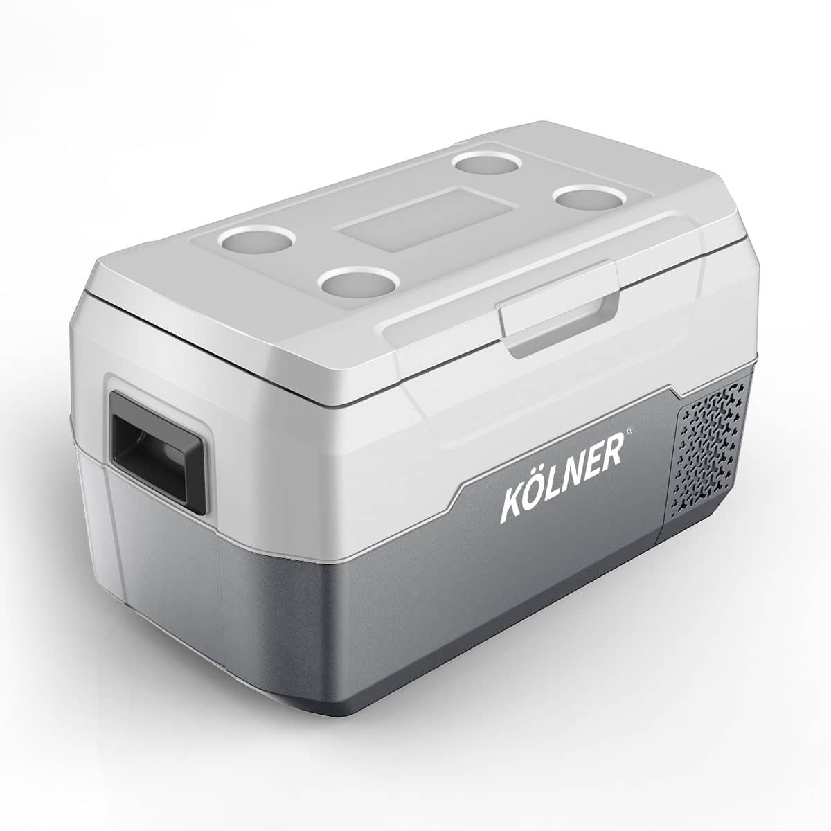 Kolner 20l Fridge Freezer Cooler 12/24/240v Camping Portable Kolner Esky Refrigerator - Grey - Image 4