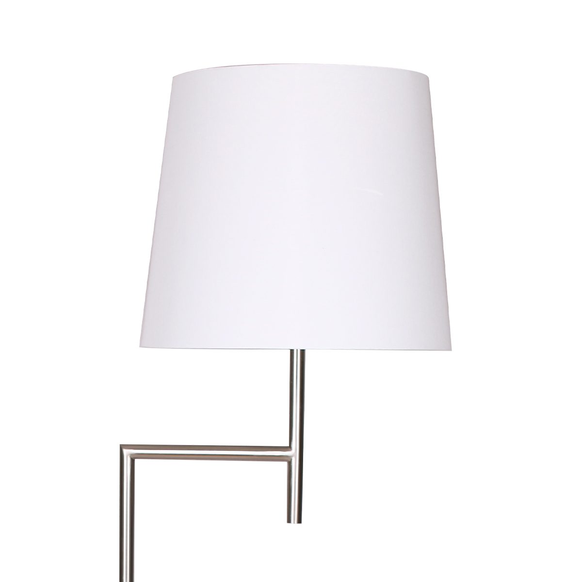 Sarantino Nickel Metal Arc Floor Lamp - Image 2