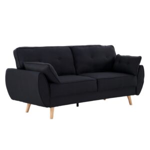 Sarantino 3 Seater Modular Linen Fabric Sofa Bed Couch Futon Suite