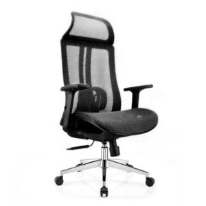 Ergonomic office chair Breathable High-Back Mesh Adjustable Lumbar Support 3D Armrests Tilt Function 360Â° Rotating Wheels