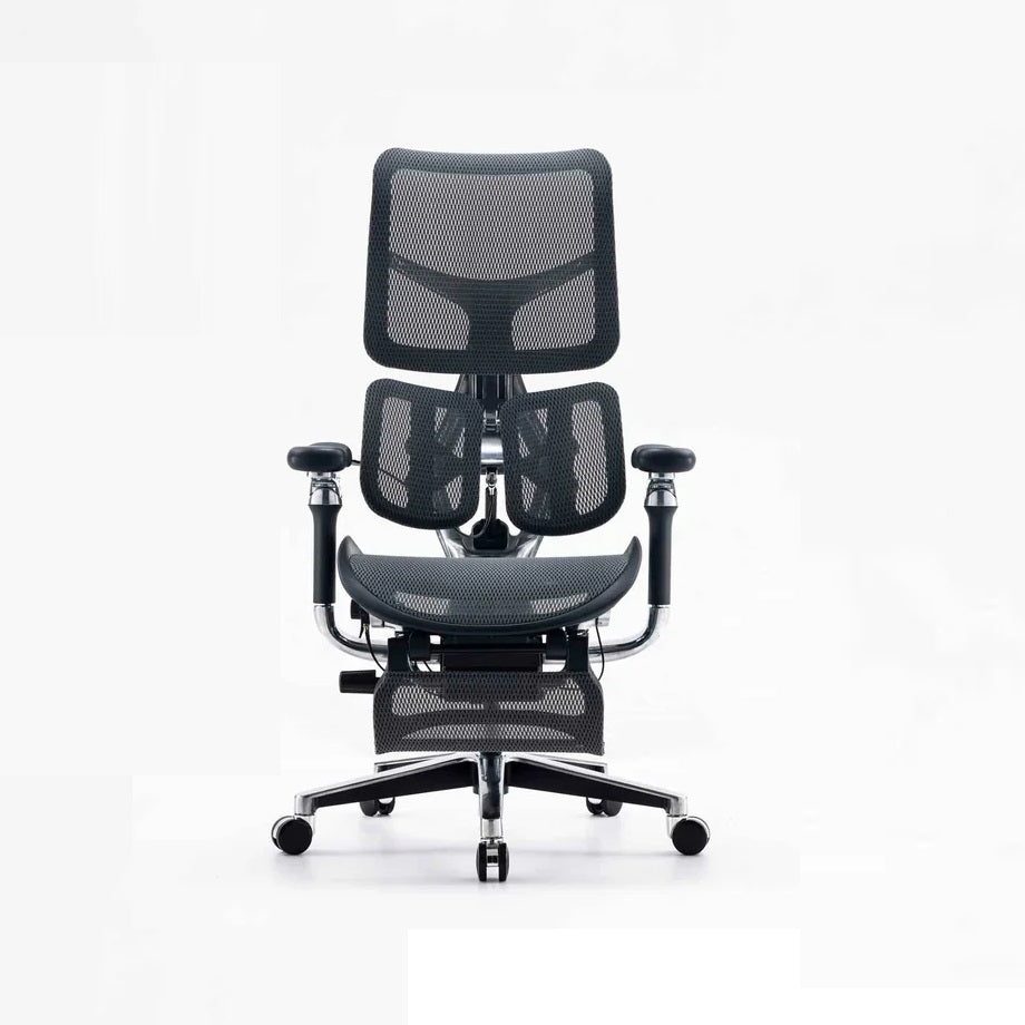 SIHOO Doro S300 Executive Ergonomic Office Chair with Footrest Black - Image 2