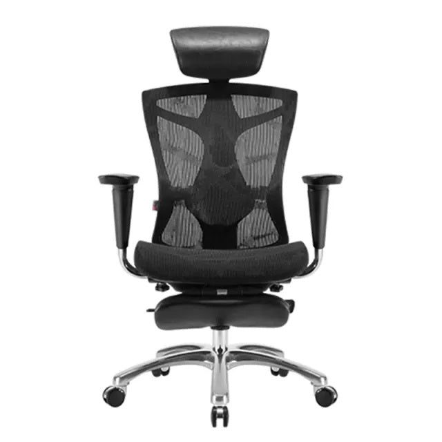 Sihoo Ergonomic Office Chair V1 4D Adjustable High-Back Breathable With Footrest And Lumbar Support Black - Image 7