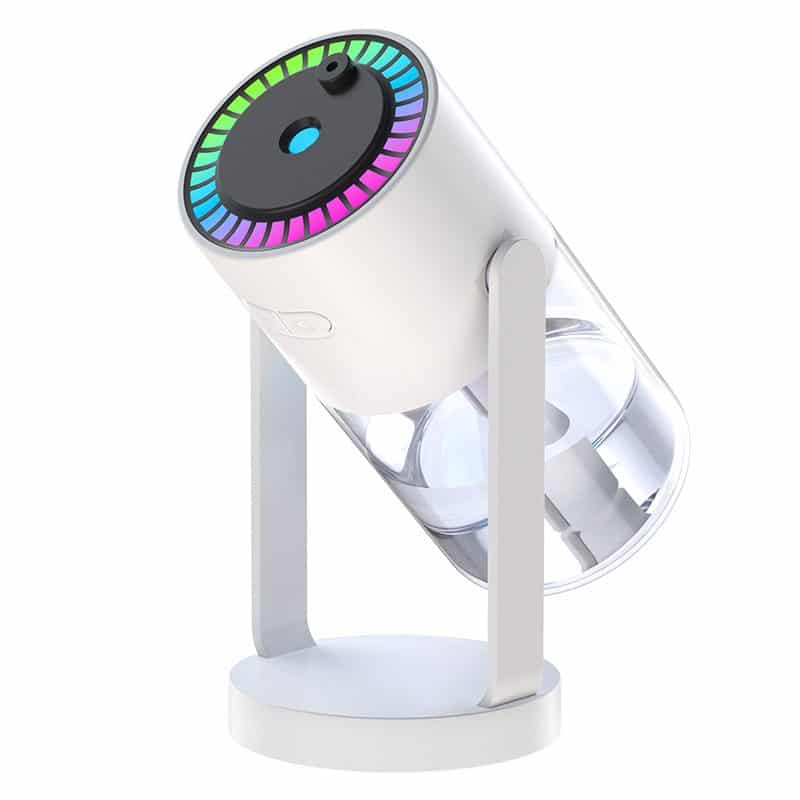 White Starry Night Projector Humidifier - Night Light with Romantic Mist Effect