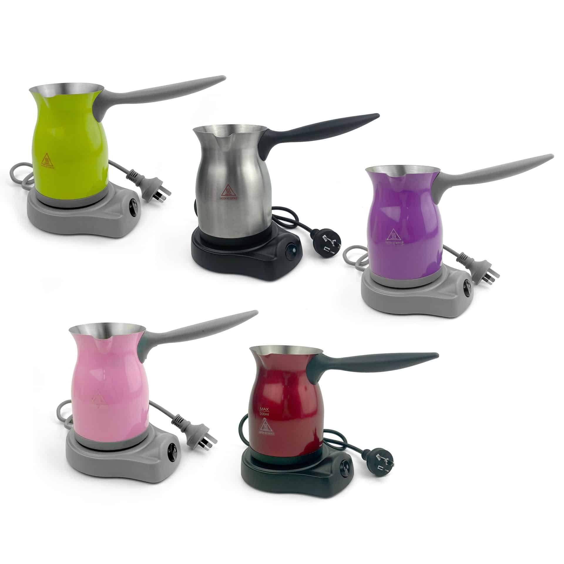 Stainless Electric Turkish Greek Arabic Coffee Maker Pot Automatic Sensor Anti Overflow - Image 6