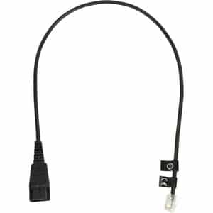 Jabra (8800-00-01) Cord - QD to RJ9, 0.5m Straight
