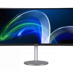 Acer CB342CUR 34" Curve IPS monitor WQHD (3440 x 1440) IPS, Height adjust stand with USB-C Docking, 3 Yrs WTY.