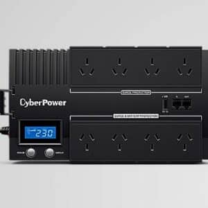 CyberPower BRIC-LCD 1200VA/720W (10A) Line Interactive UPS - (BR1200ELCD)-2 Yrs Adv. Replacement incl.Int. Batteries