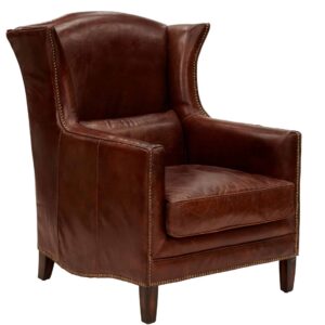 Whitehall Wingback Armchair — Vintage Leather