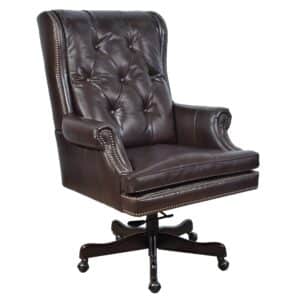Balmoral Executive Chair Dark Chocolate