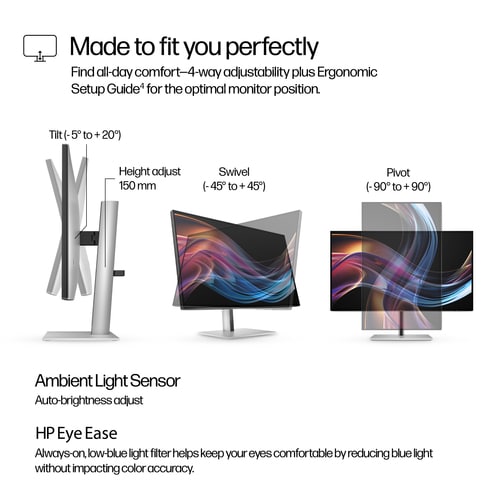 HP Series 7 Pro 727pk 27 " 4k Thunderbolt 4 Monitor (view 9)