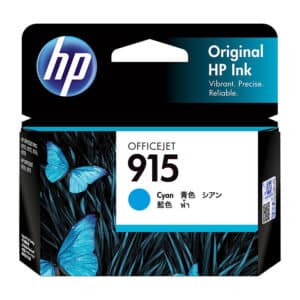 HP 915 Cyan Original Ink Cartridge