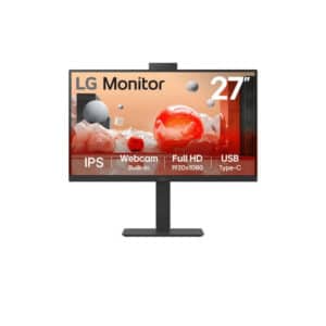 B2B,27",IPS,16:9,FHD(1920x1080),5ms,100Hz,HDMI(2.0),DP(1.4)IN/OUT,USB-C(65W),RJ-45,WEBCAM,KVM,TILT,PIVOT,HEIGHT,SWIVEL,SPK(2Wx2),VESA100x100,3YR WTY
