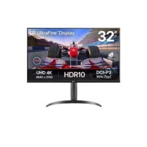 31.5" ULTRAFINE,HDR10,VA,16:9,4K,UHD(3840x2160),4MS,60Hz,HDMI(2.0)x2,DP(1.4),TILT,HEIGHT,PIVOT,SPK(5Wx2),VESA100x100,3YR WTY