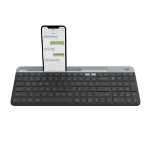 Slim Multi-Device Wireless Keyboard K580 - Black