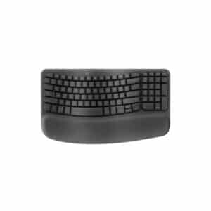 Wave Keys Wireless Ergonomic Keyboard - Graphite