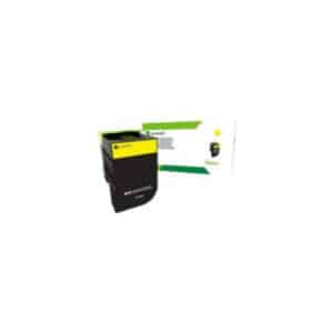 Lexmark Lexm 808SY Std Yellow Toner