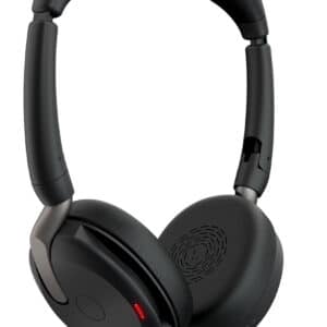 Jabra Wireless Evolve2 65 Flex UC Stereo Bluetooth Headset + Link390c BT, USB-C