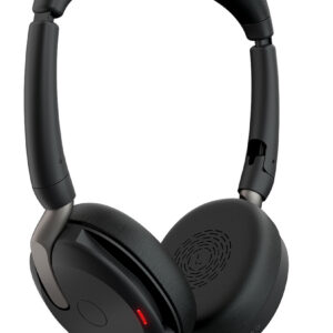 Jabra Wireless Evolve2 65 Flex UC Stereo Bluetooth Headset + Link390a BT, USB-A