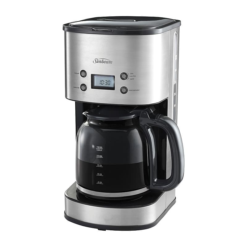 Sunbeam Drip Filter 12 Cup Stainless Steel Coffee Maker